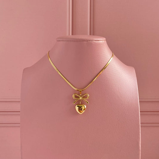 Collar Lovely dorado