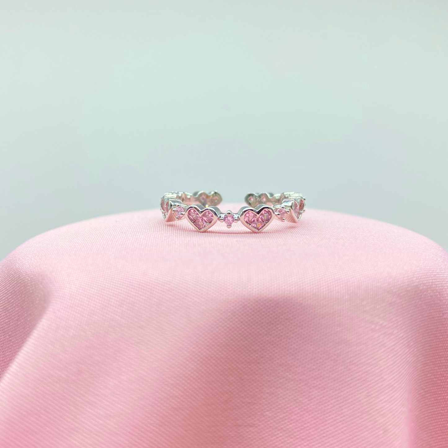 Anillo Dulce Romance Plateado
