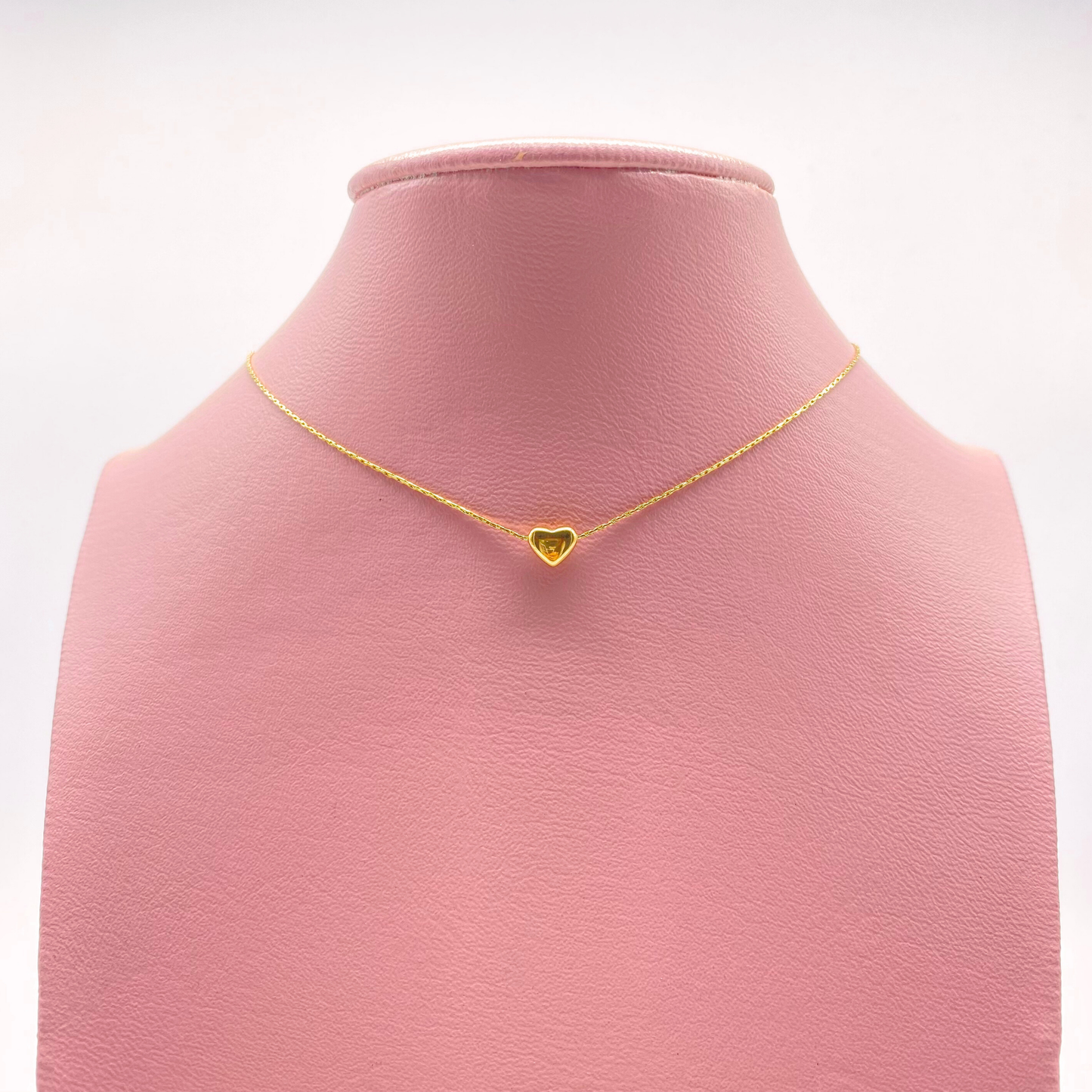 Collar Mini Corazón Dorado