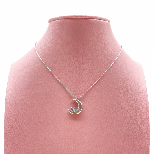 Collar Moonlight Plateado