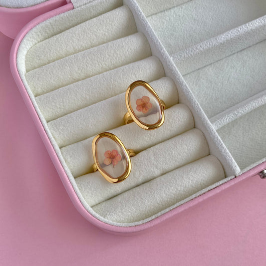 Anillo Pink Flower