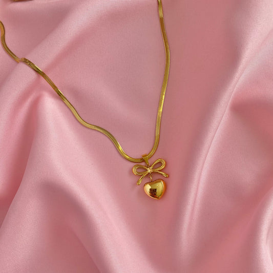 Collar Lovely dorado