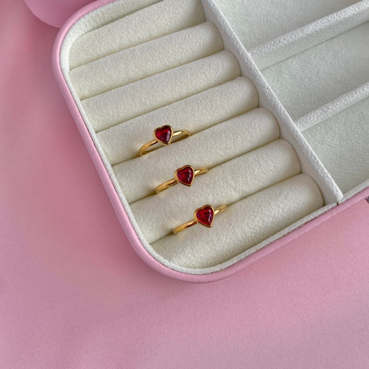 Anillo Red Heart