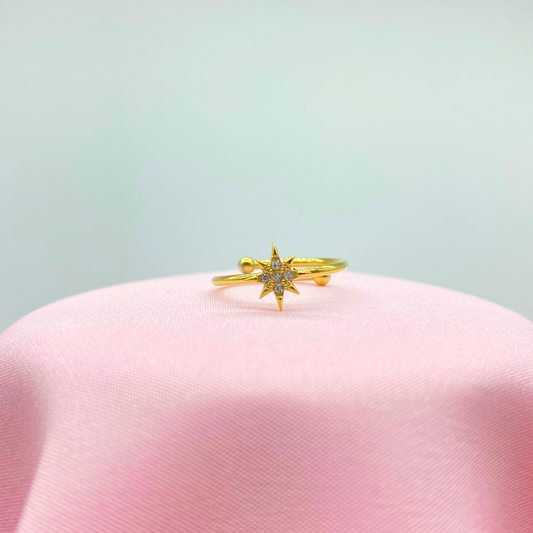 Anillo Destellito Dorado