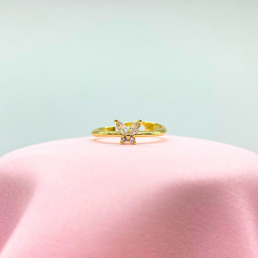 Anillo Mariposa Dorado