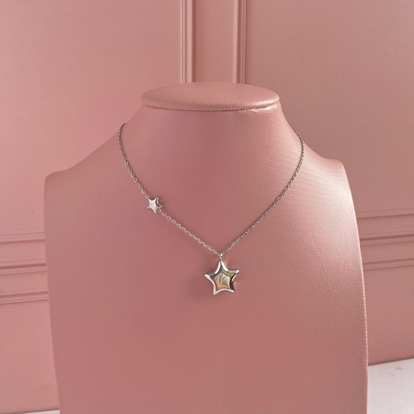 Collar Selene plateado