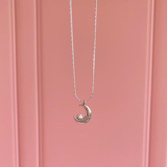 Collar Moonlight Plateado