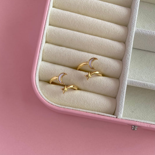 Anillo Luna y Estrella